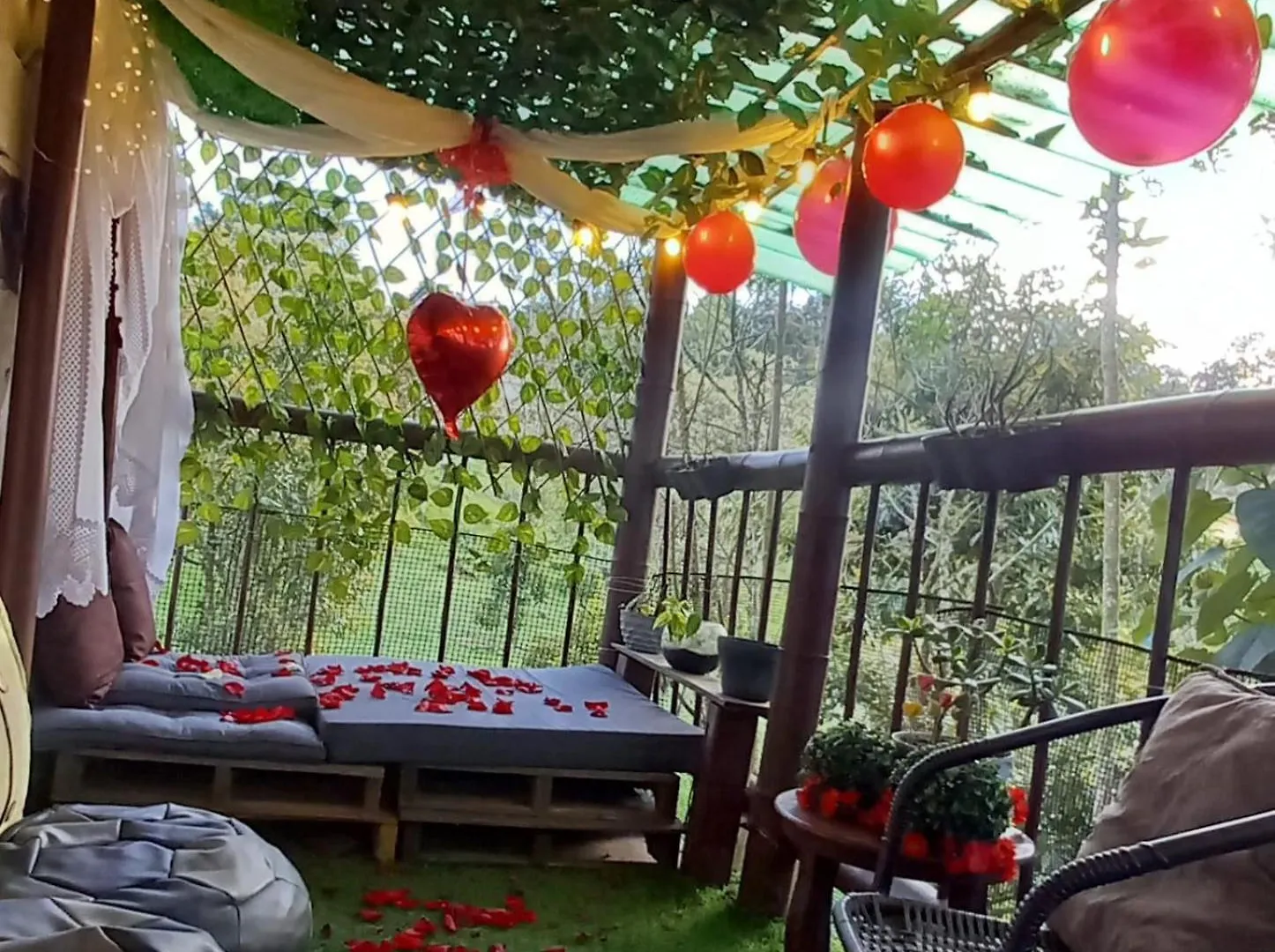 アパート Boresta House -Santa Elena Con Vista Al Bosque Y Terraza Privada メデジン コロンビア