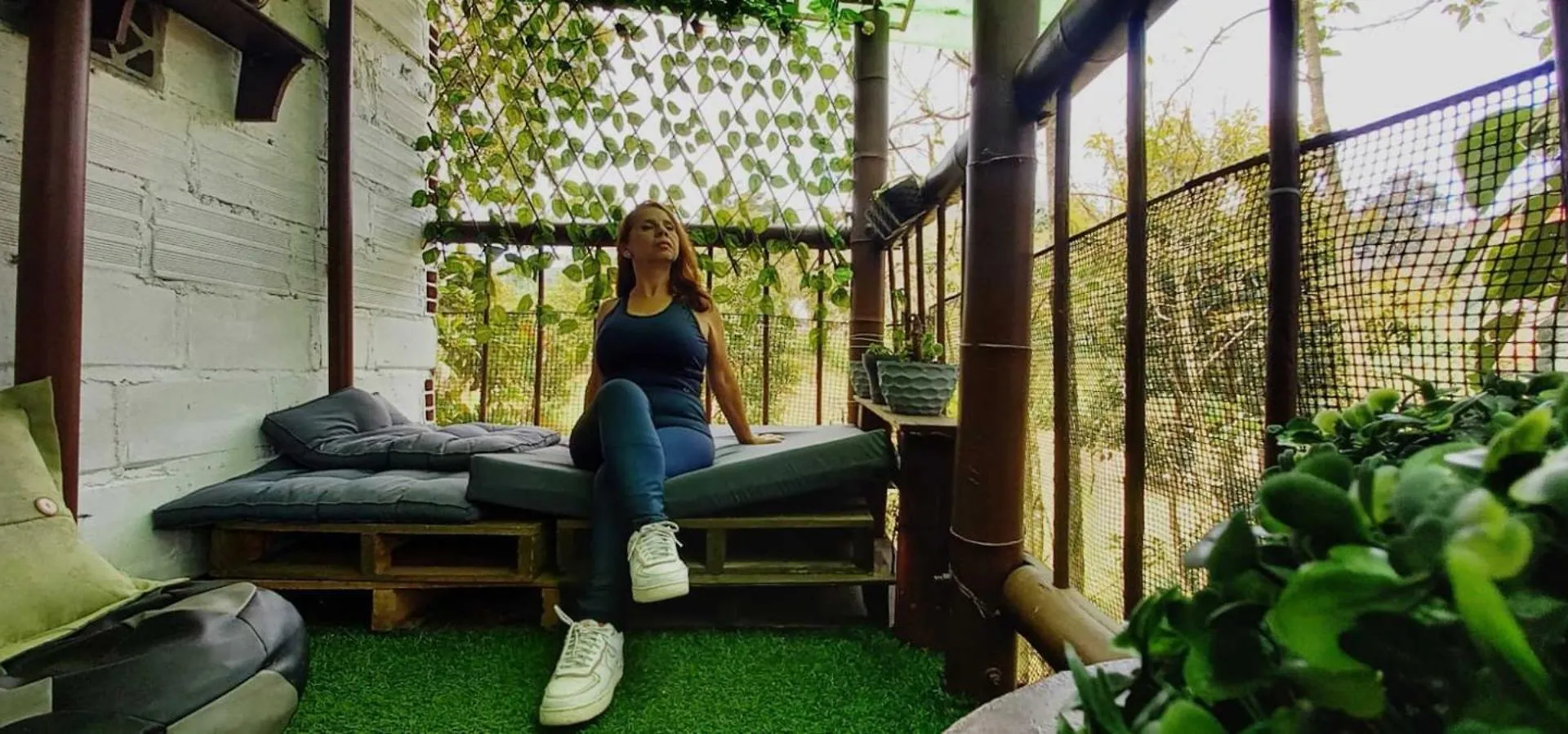 アパート Boresta House -Santa Elena Con Vista Al Bosque Y Terraza Privada メデジン