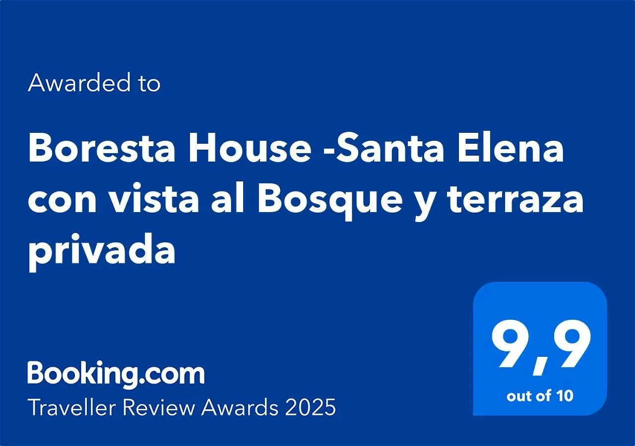 Boresta House -Santa Elena Con Vista Al Bosque Y Terraza Privada メデジン アパート